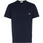 Maison Kitsuné t-shirt à motif renard - Bleu