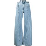 Jeans taille haute Maison Martin Margiela bleus délavés Taille XS W44 classiques pour femme 