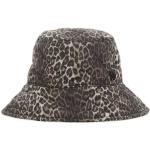Chapeaux Maison Michel marron à effet léopard Taille L pour femme 