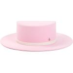 Chapeaux Maison Michel roses en feutre à sequins Kiki Taille M look fashion pour femme 
