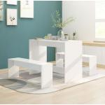 Tables de salle à manger design blanches modernes 