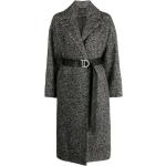 Manteaux en laine Maje noirs en fibre synthétique Taille XS pour femme en promo 