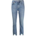 Jeans Maje bleues claires en coton mélangé délavés Taille XS W38 L36 classiques pour femme 