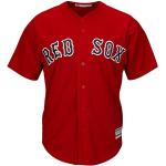 Majestic Athletic Boston Red Sox Cool Base MLB Replica Jersey Scarlet Baseball Trikot Tee T-Shirt