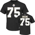 Majestic Joe Greene Pittsburgh Steelers NFL Eligible Receiver II T-Shirt Chemise