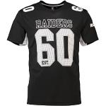 Majestic NFL Mesh Polyester Jersey Shirt - Oakland Raiders,Noir/Blanc,XXL