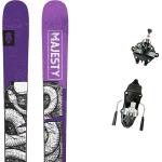Skis freestyle Majesty blancs en carbone 171 cm en promo 