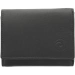 Mala Leather Collection Origin Porte-Monnaie Compact en Cuir avec Protection RFID 3273_5 Noir