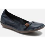 Chaussures casual TBS Maline bleues en cuir Pointure 39 look casual pour femme en promo 