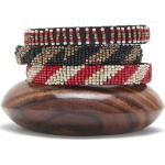 Bracelets MALIPARMI multicolores en bois à perles en bois look fashion pour femme 