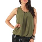 T-shirts tunique Malito verts Tailles uniques look fashion pour femme 