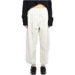 Pantalons MALLONI blancs en laine Taille XS pour femme 