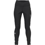 Pantalons de ski Maloja noirs en polyester Taille M pour femme 