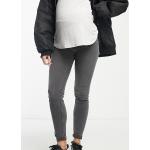 Jeans skinny Mama-licious gris stretch Taille XS pour femme en promo 