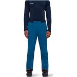 Pantalons de ski Mammut bleus en polyester respirants stretch Taille XL pour homme 