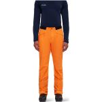 Pantalons de ski Mammut orange en polyester respirants stretch Taille XXL pour homme 