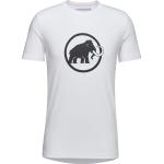 T-shirts saison été Mammut Core blancs bio éco-responsable à manches courtes Taille M pour homme 
