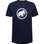 T-shirts saison été Mammut Core bleus bio éco-responsable à manches courtes Taille XL pour homme 