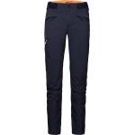 Pantalons de randonnée Mammut Eisfeld bleus en shoftshell Taille 3 XL look fashion pour homme 