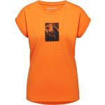 Mammut Mountain Eiger Short Sleeve T-shirt Orange S Femme