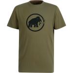 T-shirts à imprimés Mammut verts en coton bio éco-responsable Taille XS classiques pour homme 