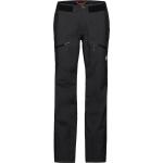 Pantalons de randonnée Mammut Taiss noirs en hardshell imperméables Taille XL look fashion pour homme 