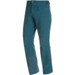 Pantalons de randonnée Mammut gris en shoftshell coupe-vents Taille XL pour homme 