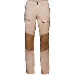 Pantalons de randonnée Mammut Zinal beiges en fibre synthétique stretch Taille XL pour homme 
