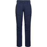 Pantalons de randonnée Mammut bleu marine en polyester Taille XS look fashion pour femme 