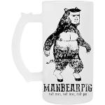 MANBEARPIG South Park Mythical Beast Funny Vintage Un Verre Bière Agresser Tasse Glass Beer Mug Cup