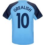 T-shirts bleu ciel en polyester à motif ville Manchester City F.C. Taille 10 ans look sportif pour garçon de la boutique en ligne Amazon.fr 