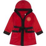 Robes de chambre capuche rouges Manchester United F.C. look fashion pour garçon de la boutique en ligne Amazon.fr 