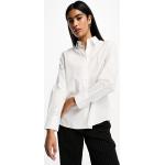Chemises Mango blanches en lyocell à manches longues éco-responsable à manches longues Taille M classiques pour femme 