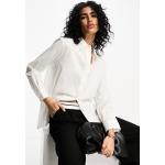 Chemises Mango blanches col italien à manches longues Taille XL pour femme en promo 