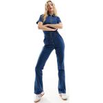Combinaisons en jean Mango bleus foncé Taille XS pour femme 