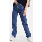 Jeans droits Mango bleus Taille M pour femme en promo 
