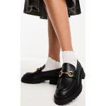 Chaussures casual Mango noires en caoutchouc à bouts ronds Pointure 39 look casual pour femme 
