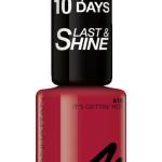 Manhattan Make-up Ongles Last & Shine Nail Polish No. 610 It's Gettin' Hot 8 ml