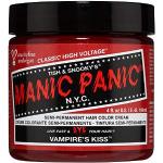 Colorations Manic Panic blanc crème pour cheveux semi permanentes vegan cruelty free sans gluten 118 ml texture crème 