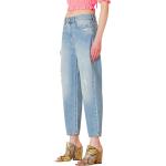 Jeans loose fit Manila Grace bleus à logo en coton Taille 3 XL look fashion pour femme 