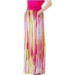 Jupes longues Manila Grace multicolores à rayures maxi Taille XXS look fashion pour femme 