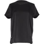 T-shirts col rond Manila Grace noirs à col rond Taille XXS pour femme 