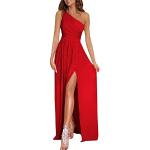 Robes de bal longues rouge rouille à carreaux en velours à manches longues Taille M plus size look fashion pour femme 