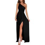 Robes de bal longues noires à carreaux en velours à manches longues Taille M plus size look fashion pour femme 