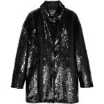 Manteaux de soirée LONGCHAMP noirs à paillettes Taille S look sportif pour femme 