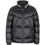 Manteaux d'hiver de créateur Armani Emporio Armani noirs à logo Taille L look fashion pour homme 