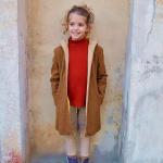 Manteaux gris en laine Taille 2 ans pour fille de la boutique en ligne Etsy.com 