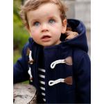 Duffle-coats Vertbaudet bleus en laine Taille 3 mois pour bébé de la boutique en ligne Vertbaudet.fr 