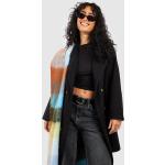 Manteaux en laine Boohoo noirs à manches longues Taille XL look casual pour femme en promo 