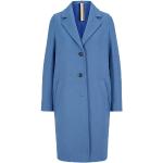 Manteaux en cachemire de créateur HUGO BOSS BOSS bleues claires à rayures en coton Taille XXS pour femme 